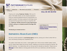 Tablet Screenshot of futterman.com